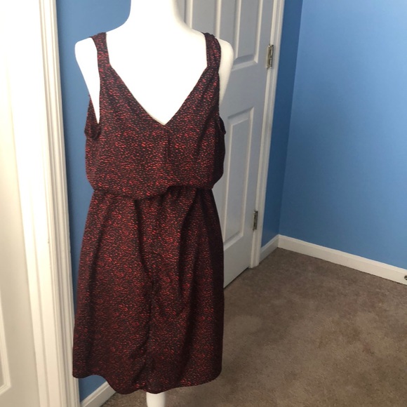 🌺Summer dress red/black pattern🌺 - Picture 4 of 4